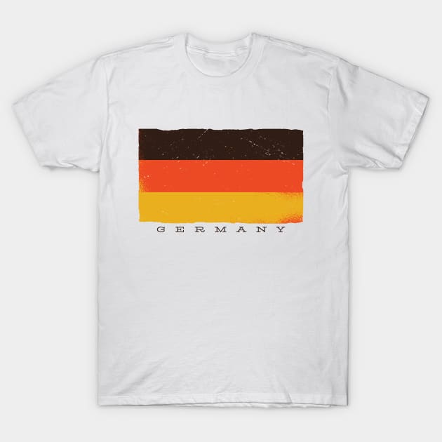 Germany Flag T-Shirt by LR_Collections